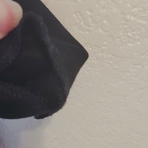 Ann Taylor Black Jersey Button Accent Jersey Midi Dress Size 0 Petite - Picture 6 of 12